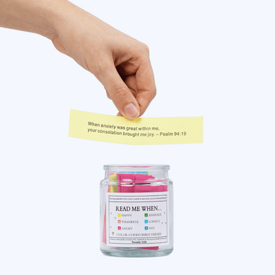 Bible Verse Jar