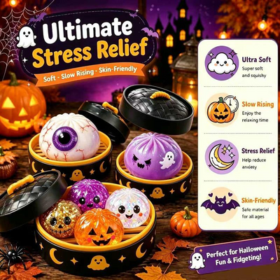 Mystery Halloween Dumpling Squishy